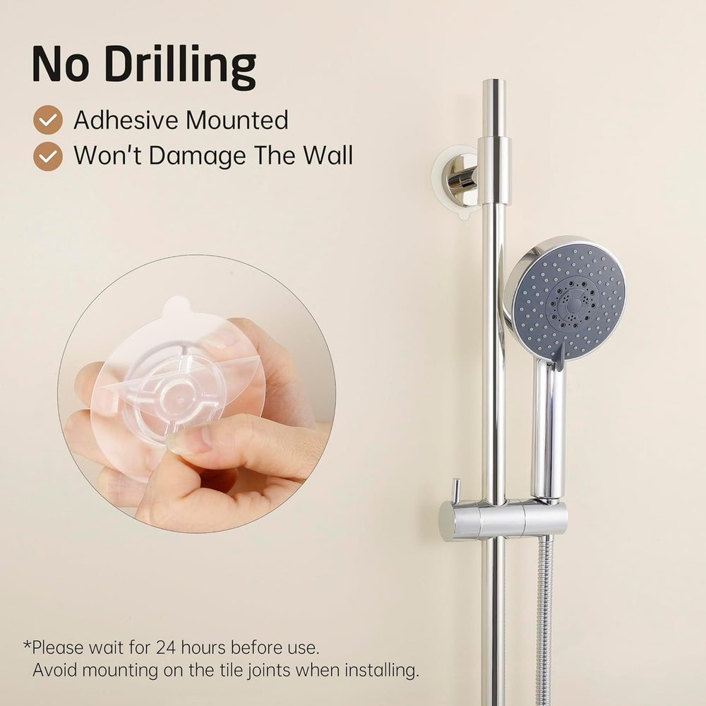 KES No Drill 30-Inch Shower Slide Bar with Adjustable Handheld Shower Head Ho...