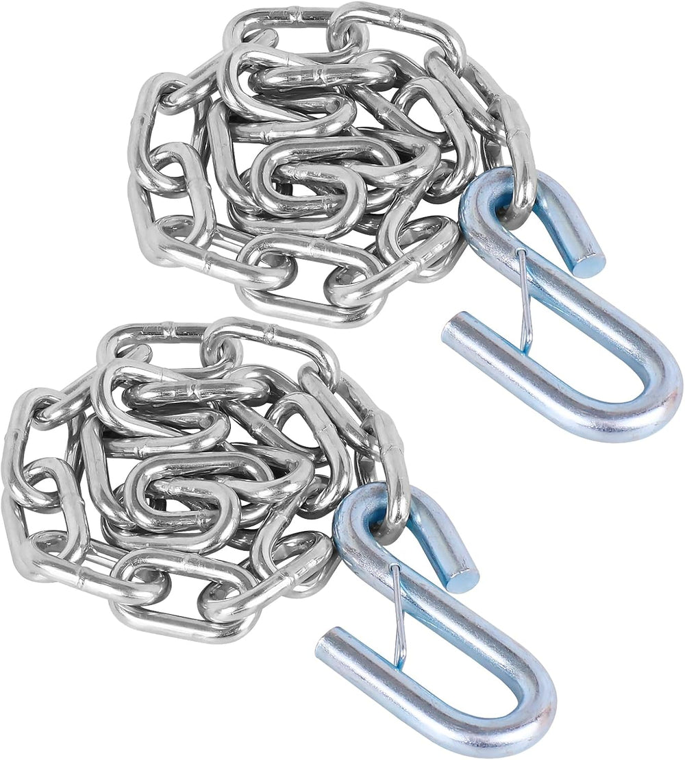 27" Trailer Safety Chain Kit w/ 5/16" Hooks 7000 lbs 2PK