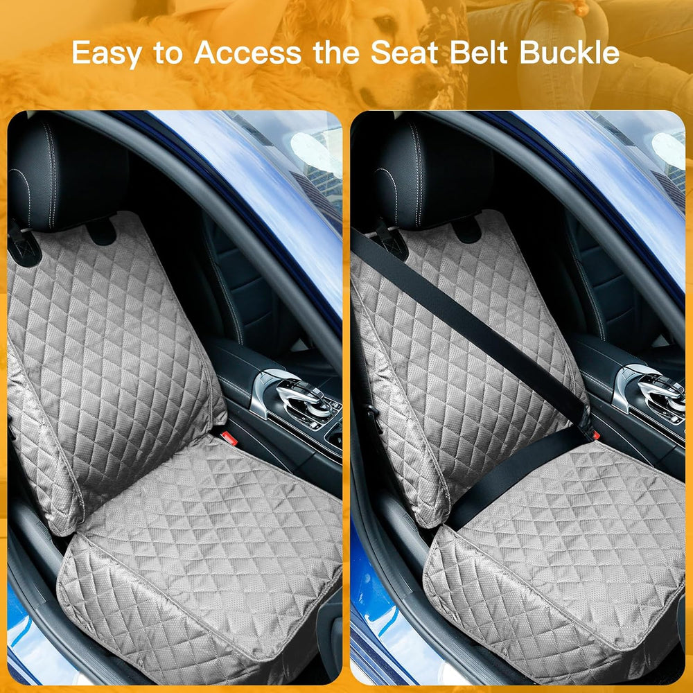 Waterproof Front Seat Car Cover 2 Pack, Full Protection