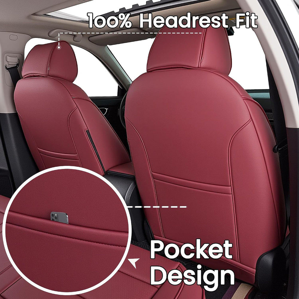 HKZ Custom Fit Civic Seat Cover Full Set for Honda Civic (Sedan 2022 2023 202...