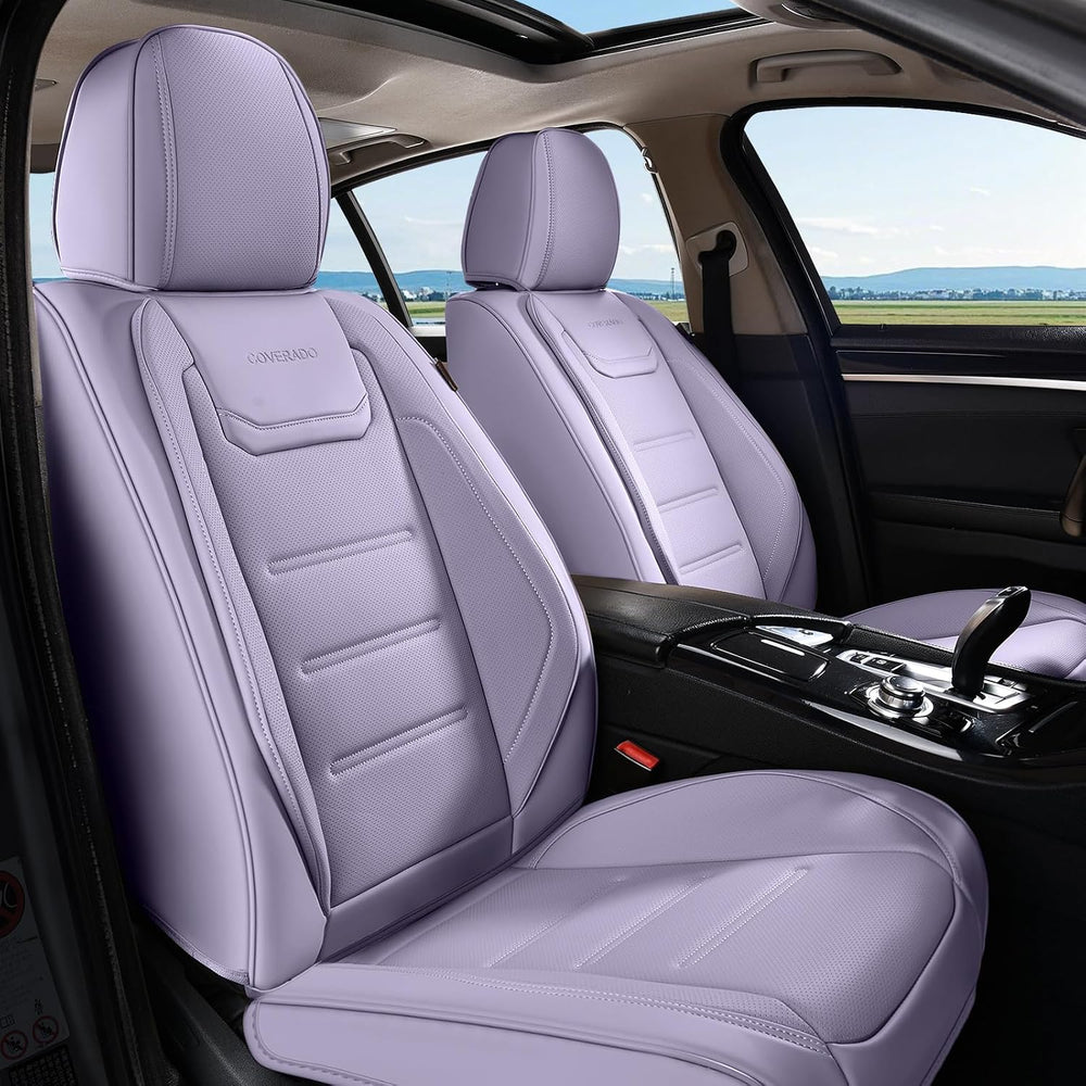 Coverado Car Seat Covers Full Set, Seat Covers for Cars, Car Seat Protector W...