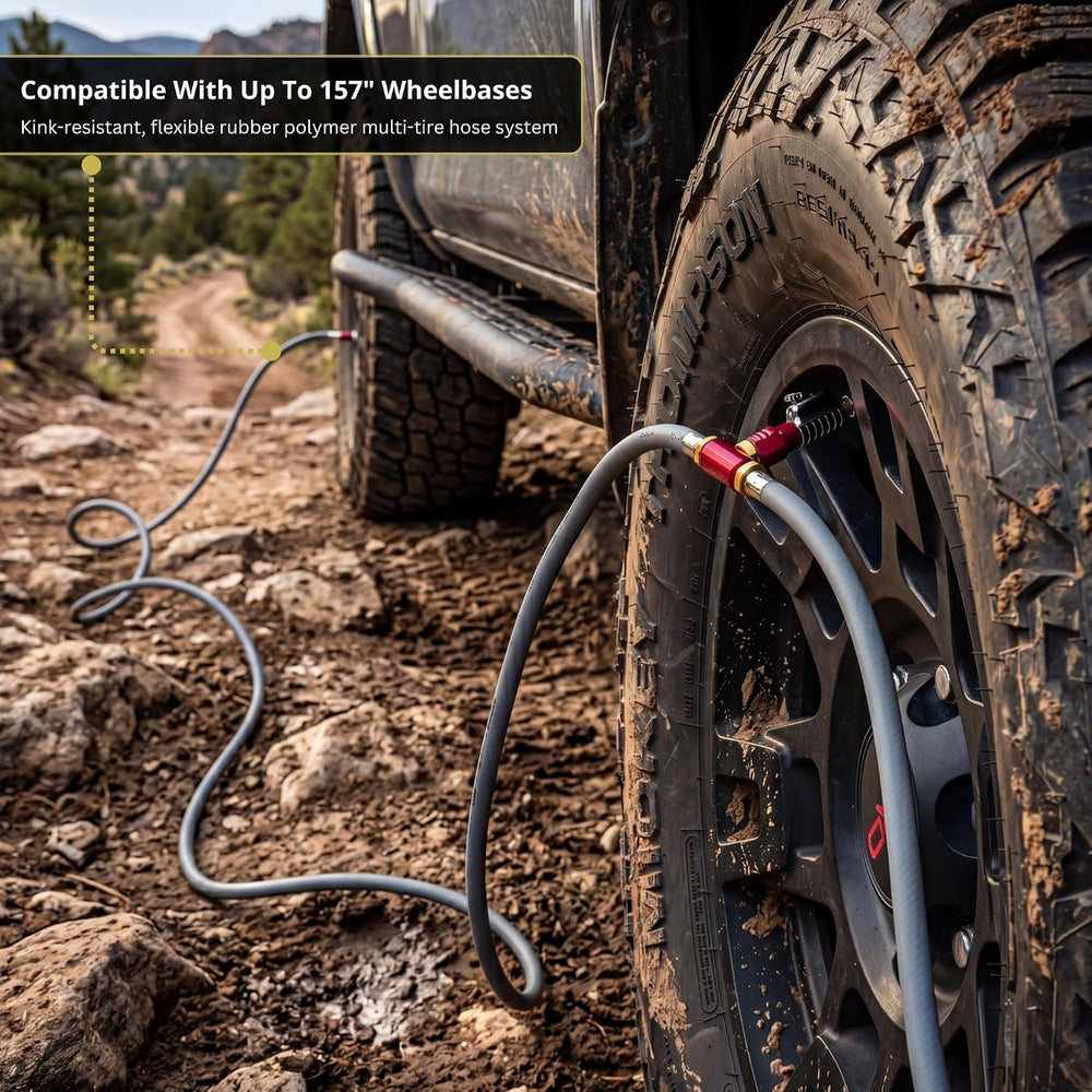 JACO Rapid 4-Tire Inflation/Deflation System with Lightning Air Chucks