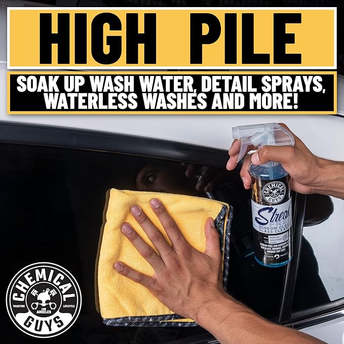 Chemical Guys MIC_506_12 Professional Grade Premium Microfiber Towels, Home (...