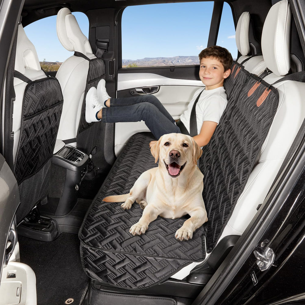 Dog Car Seat Cover for Back Seat,Back Seat Pet Cover for Dogs,Waterproof Scra...