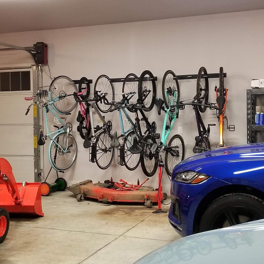 StoreYourBoard Bike Storage Rack, 4 Bike Racks for Garage, Solid Steel Extra ...
