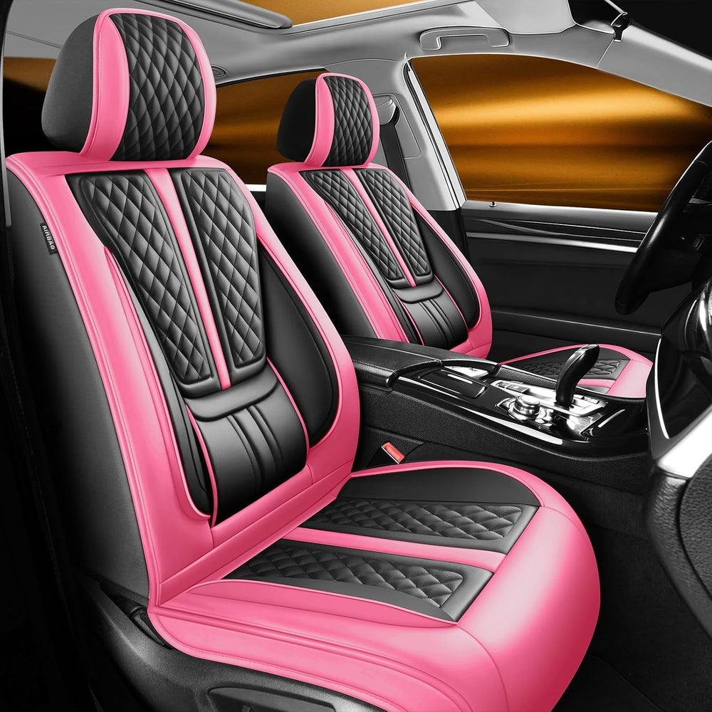 Car Seat Covers for Chevy Sonic 2012-2019 2020,Full Set,Pink