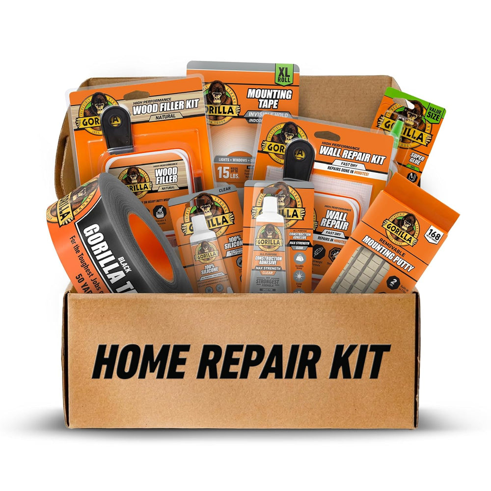 GORILLA All-in-One Home Repair Kit for Wall, Wood & DIY Fixes
