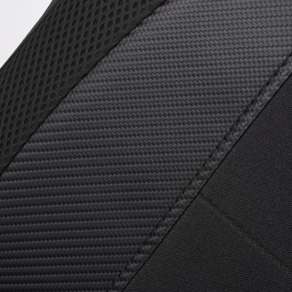 Flying Banner car seat Covers Quality Carbon Fiber Air Mesh Fabric Sport Low ...
