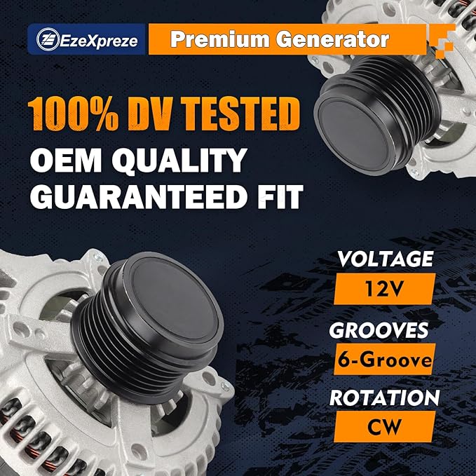 Ezexpreze Alternator 11385N Replacement