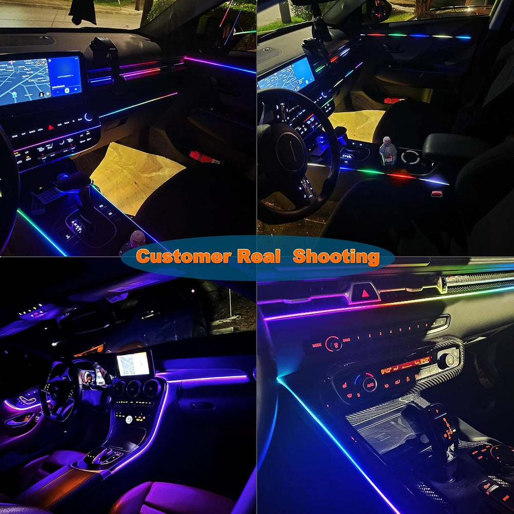 Interior Car LED Strip Lights with Dream Color, Ambient Lighting