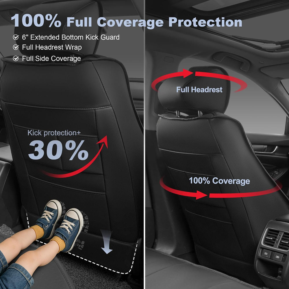 Seat Covers for Honda Accord 2023 2024 2025 2026 Leather Full Set