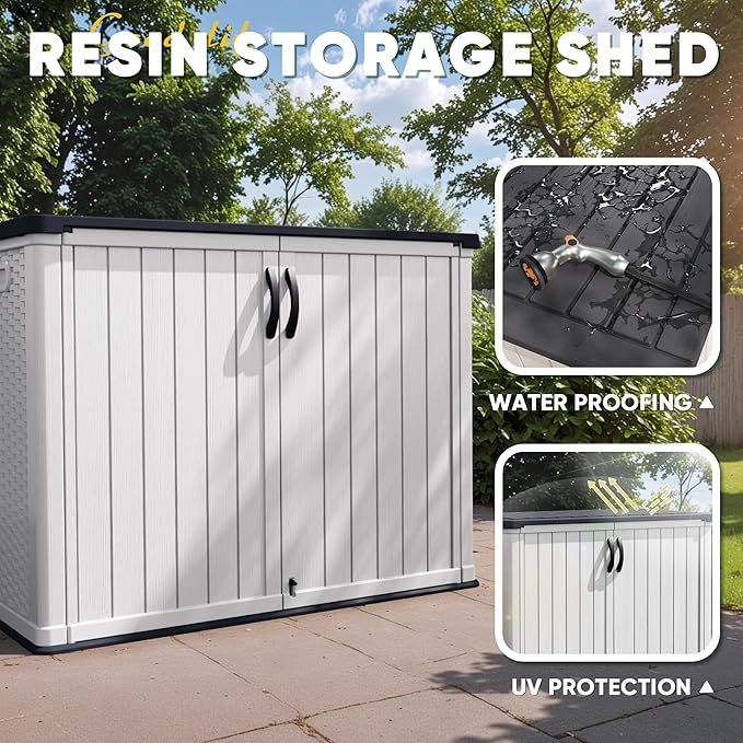 Devoko Outdoor Storage Cabinet 26 Cu Ft