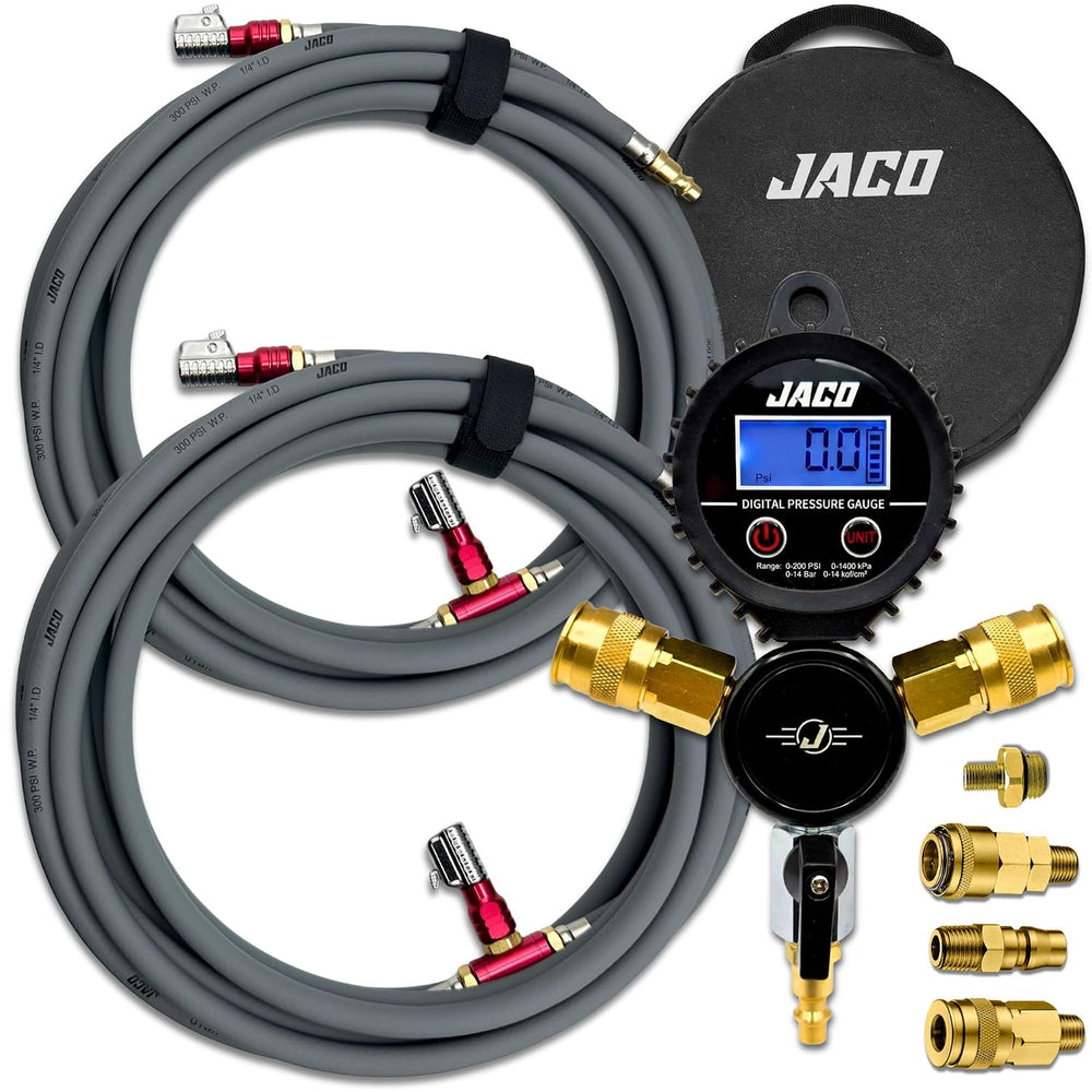 JACO Rapid 4-Tire Inflation/Deflation System with Lightning Air Chucks