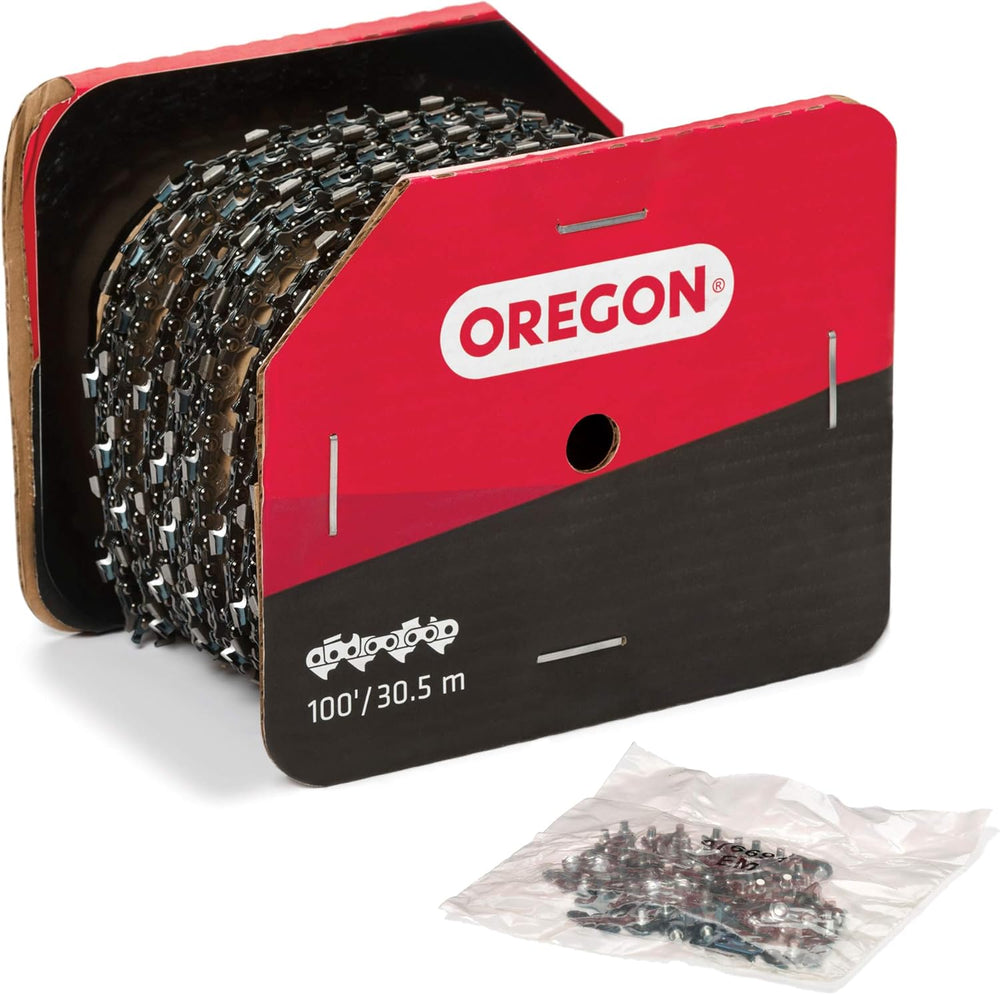 Oregon 72EXJ100U PowerCut 3/8" Skiptooth Saw Chain, .050" Gauge, 10...