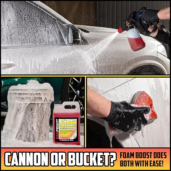 Foam Boost Off-Road & ATV Wash Soap – Heavy Duty pH-Balanced Car Wash