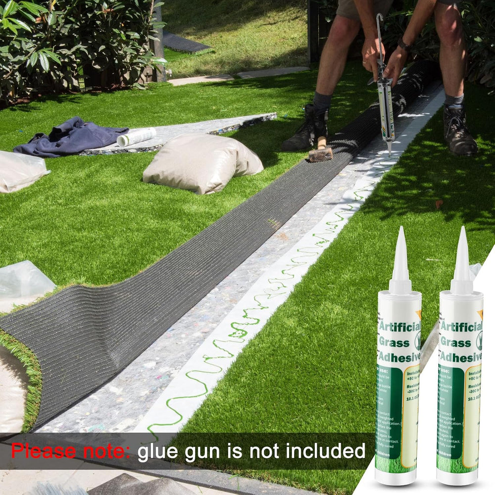 Threlaco 12 Tubes Artificial Grass Turf Glue 10 oz Seam Adhesive Synthetic