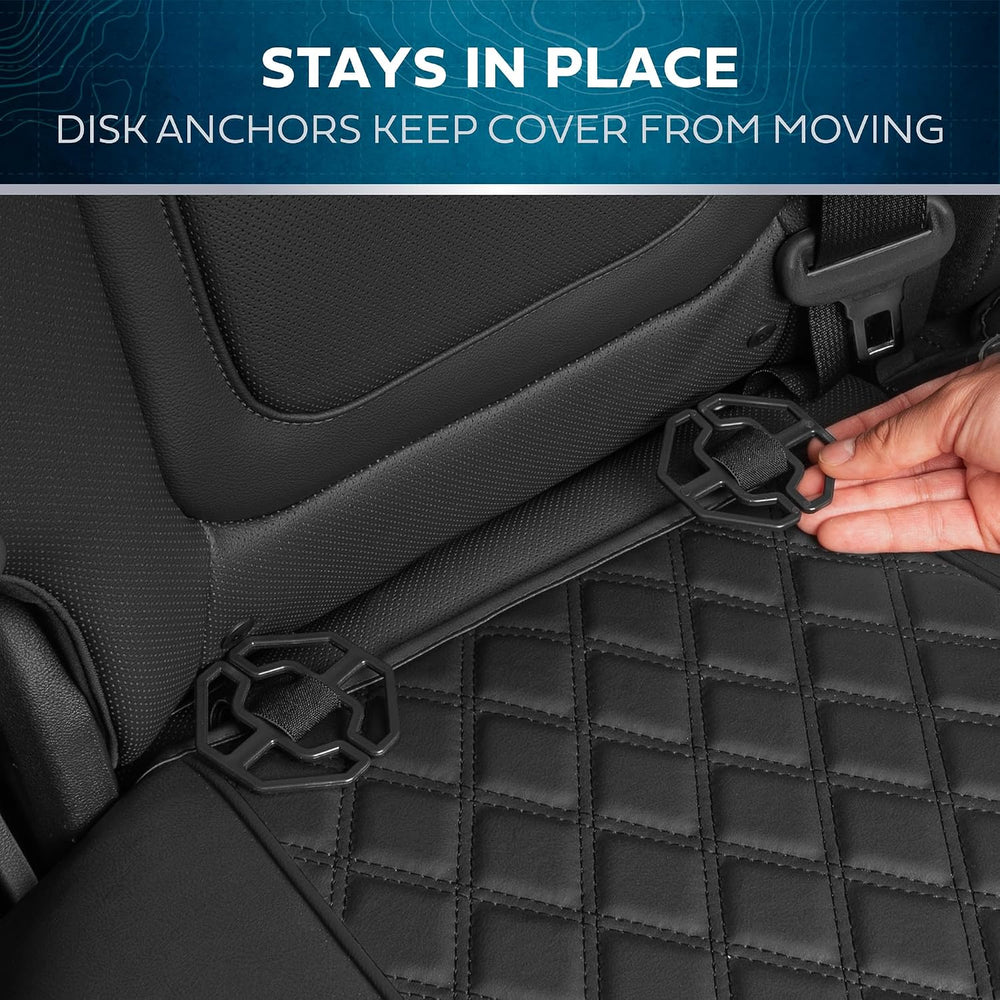 TrimLine Onyx Napa Leather Seat Covers for Cars & SUVs