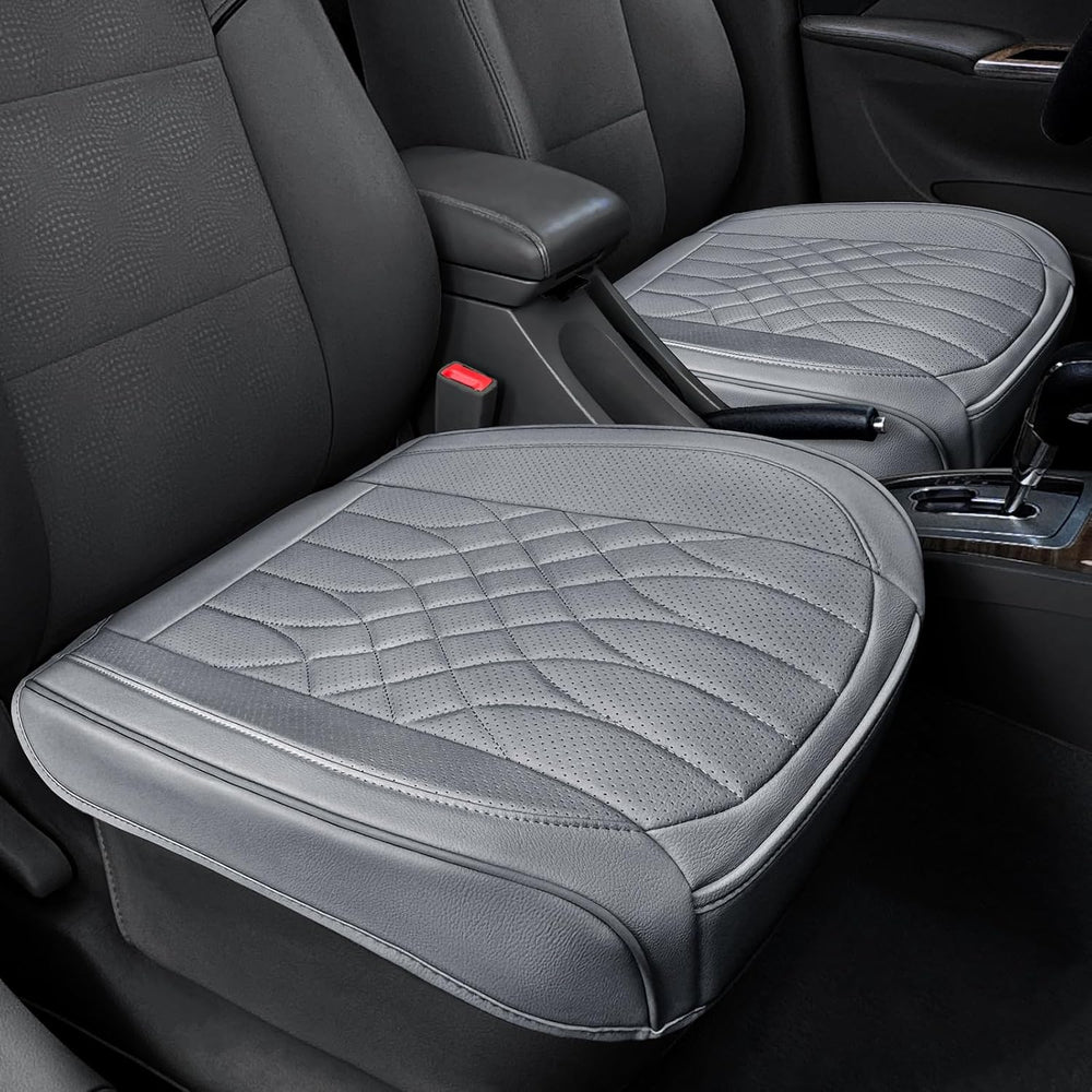 2-Pack Leather Front Car Seat Covers