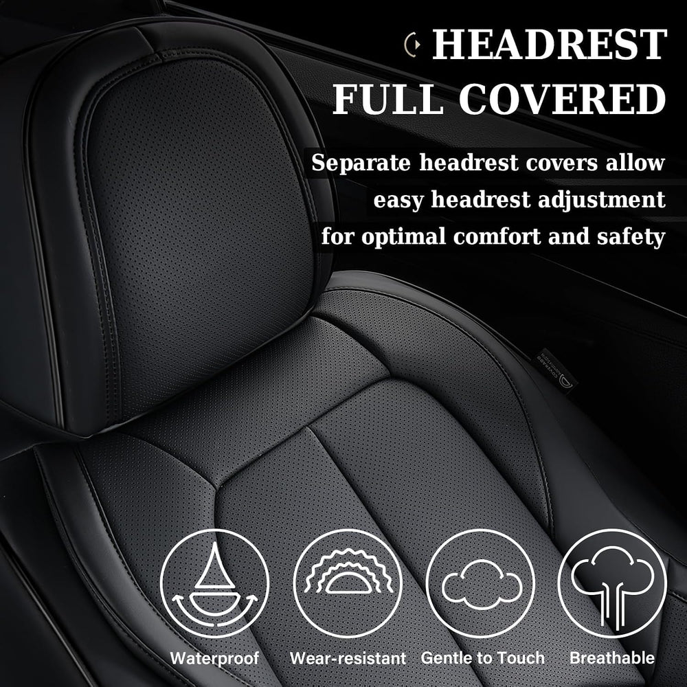 Coverado Automotive Seat Covers, Leather Seat Covers Front Seat, Luxury Car S...