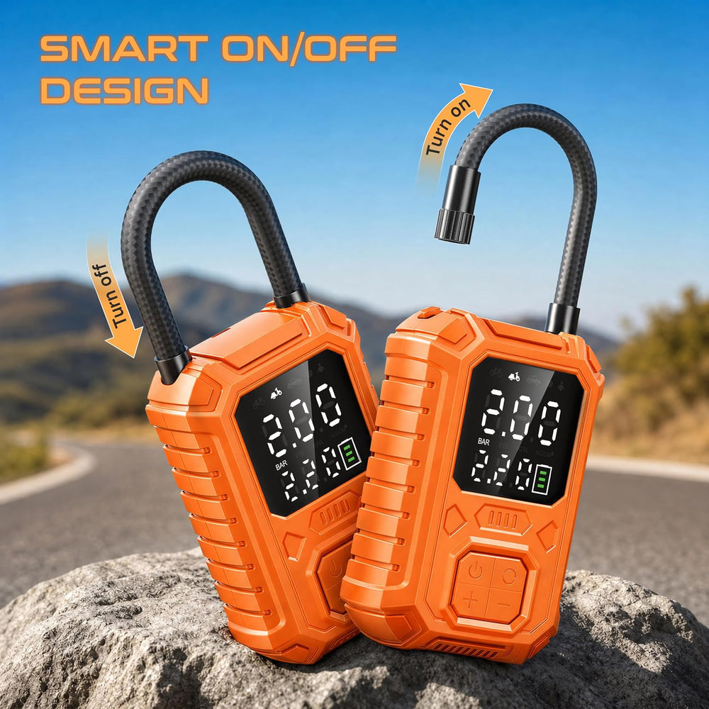 Tire Inflator Portable Air Compressor for Car, Motocycle, Bike Inflatables