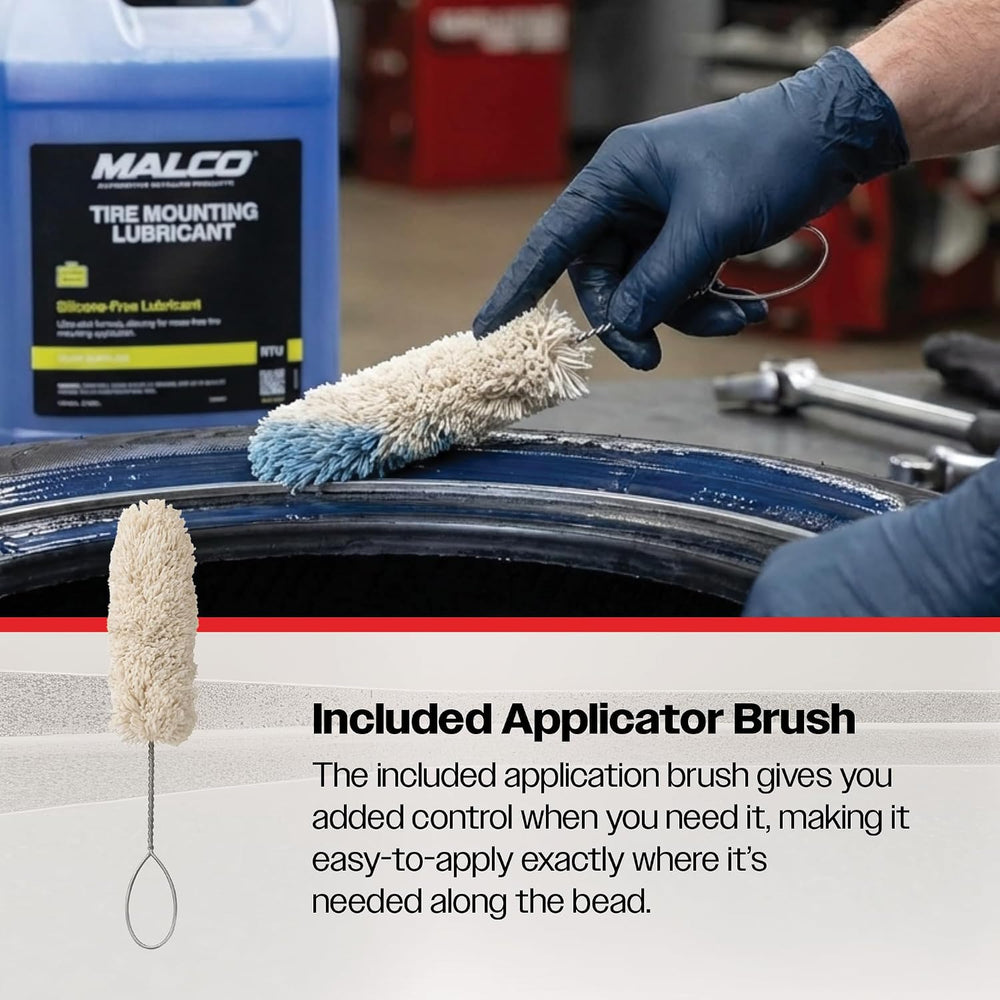 Malco Tire Mounting and Demounting Lubricant with Applicator, 1 Gallon