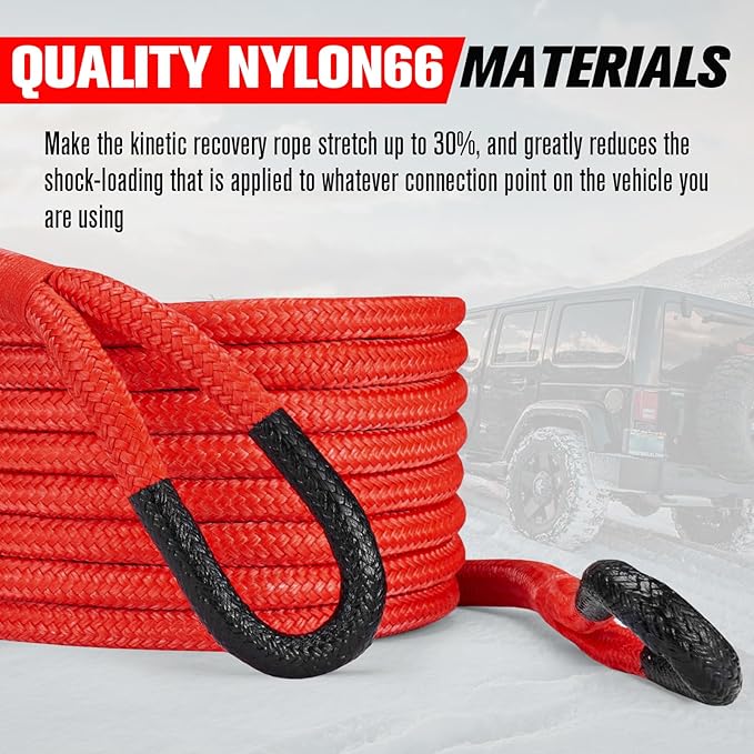 FieryRed Kinetic Recovery Rope Kit
