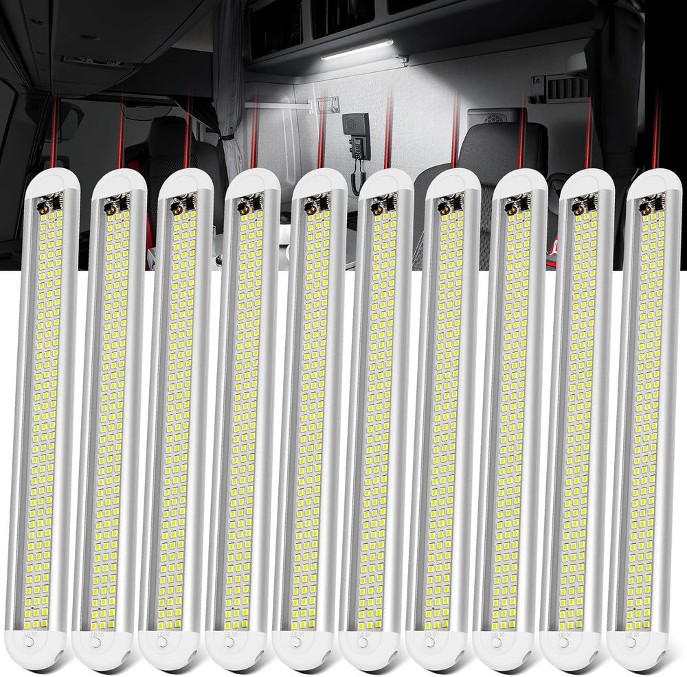 12v LED Interior Light Bar，CT CAPETRONIX 120LEDs 1500LM 8W DC 12 Volt led Str...