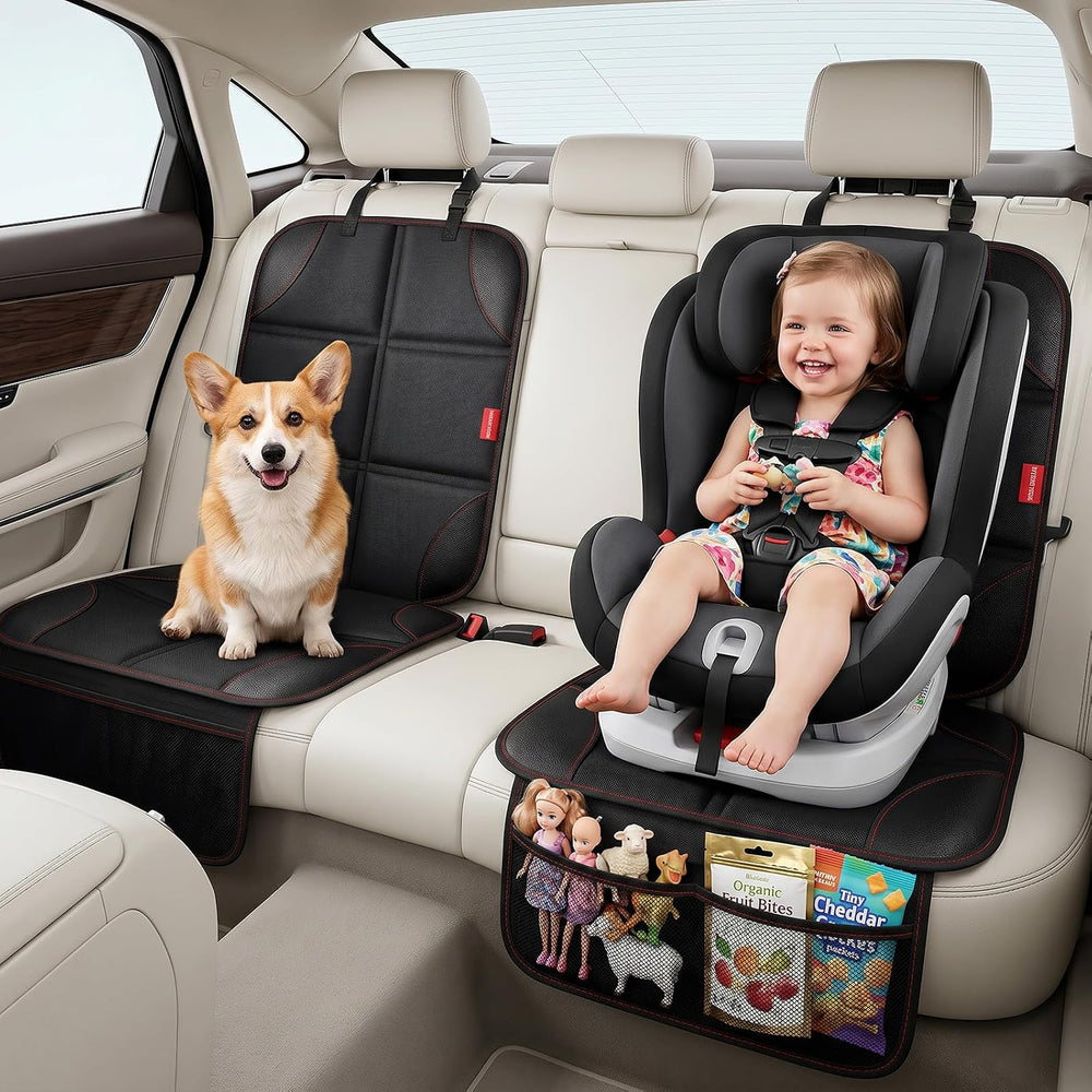 Car Seat Protector, 600D Oxford Car Seat Cover with Thickest Pad,Waterproof
