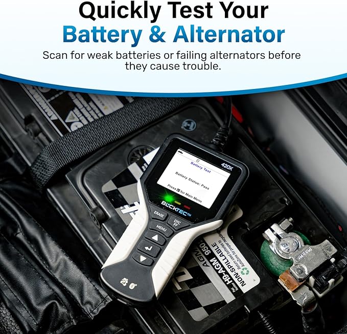 BLCKTEC 420X OBD2 Scanner Diagnostic Tool, Read and Clear Check Engine Light