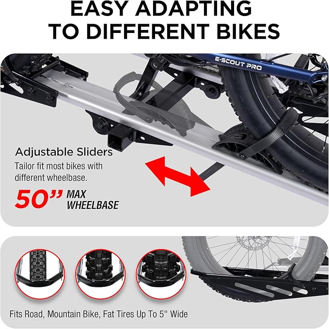 Rockland Foldable 2-Ebike Rack