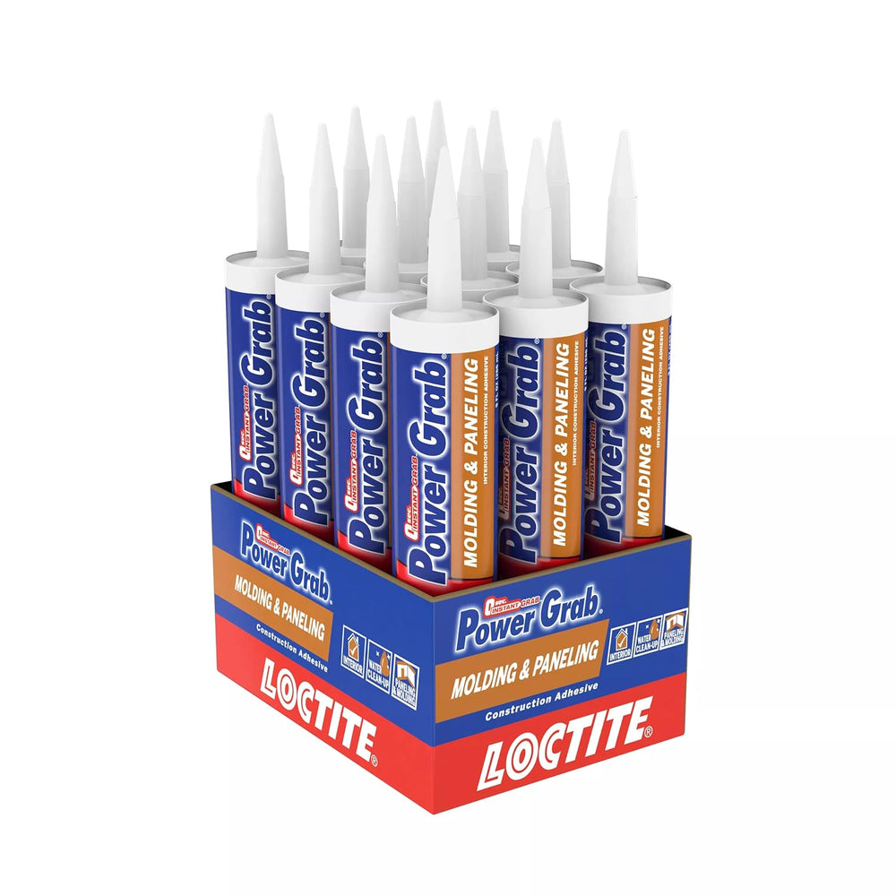 Loctite Power Grab Express Molding & Paneling Construction Adhesive, 9 fl...