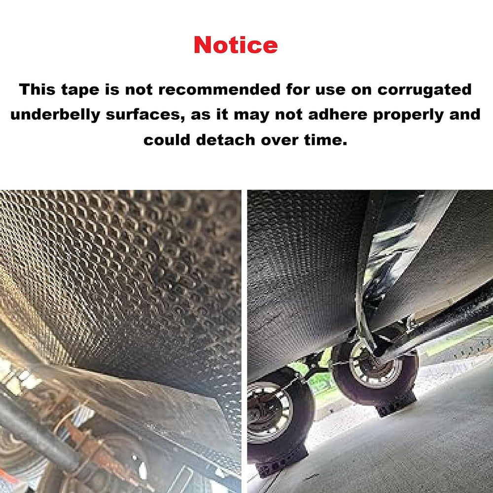 RV Underbelly Material Flex Belly Tape Tear Repair Patch(4'' x 50')