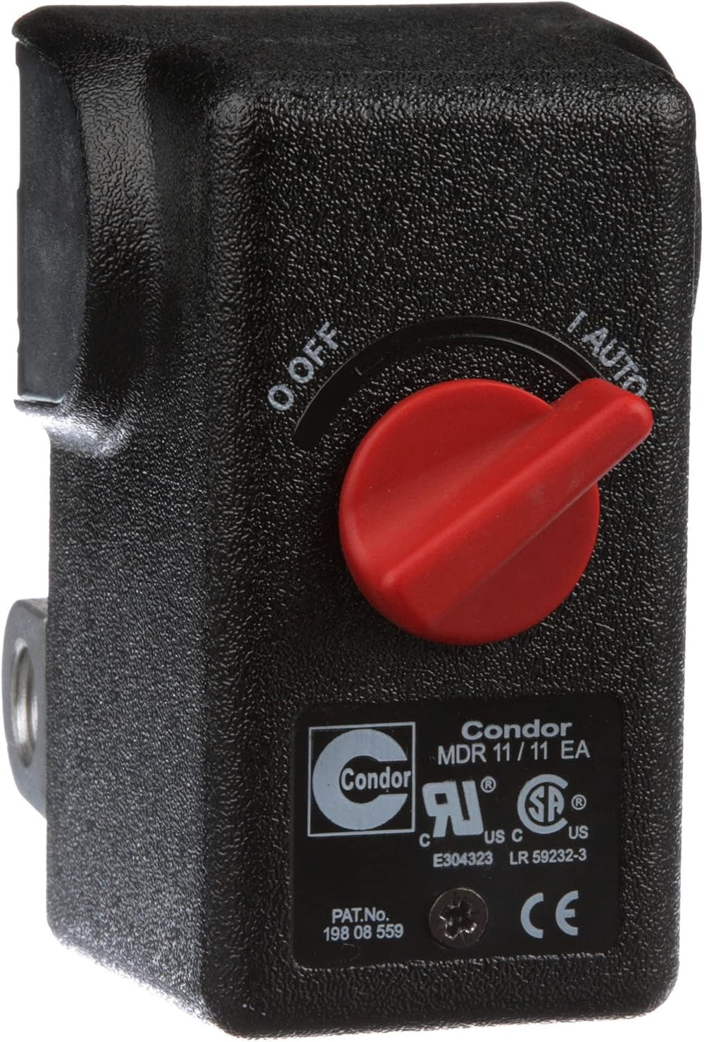 Condor 034-0199 Air Compressor Pressure Switch, 145-175 PSI, Rotary Actuator,...