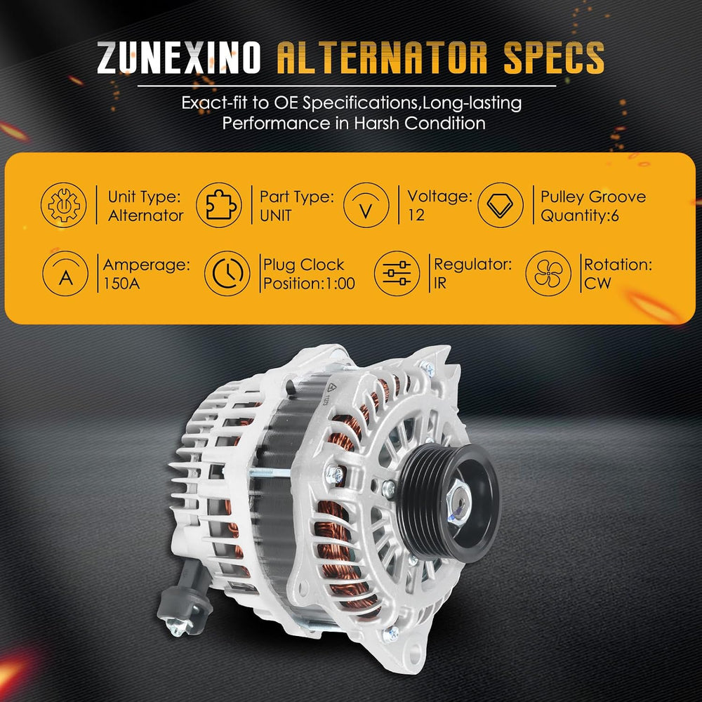 11273 Alternator for Fusion 2010 2011 2012 3.5L V6 for Edge 2007-2014