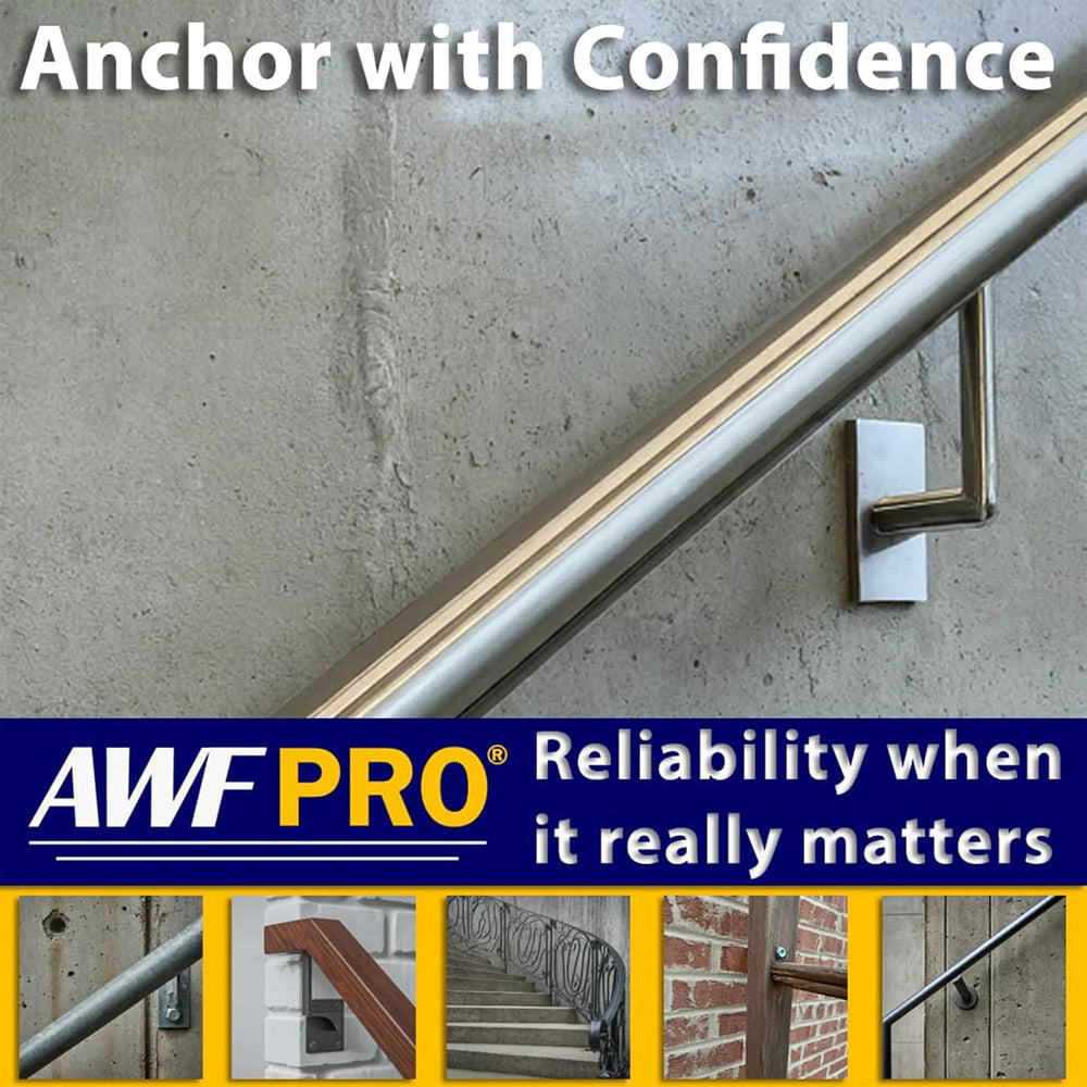 AWF PRO Extended Set Concrete Anchoring Epoxy Adhesive, 280 mL