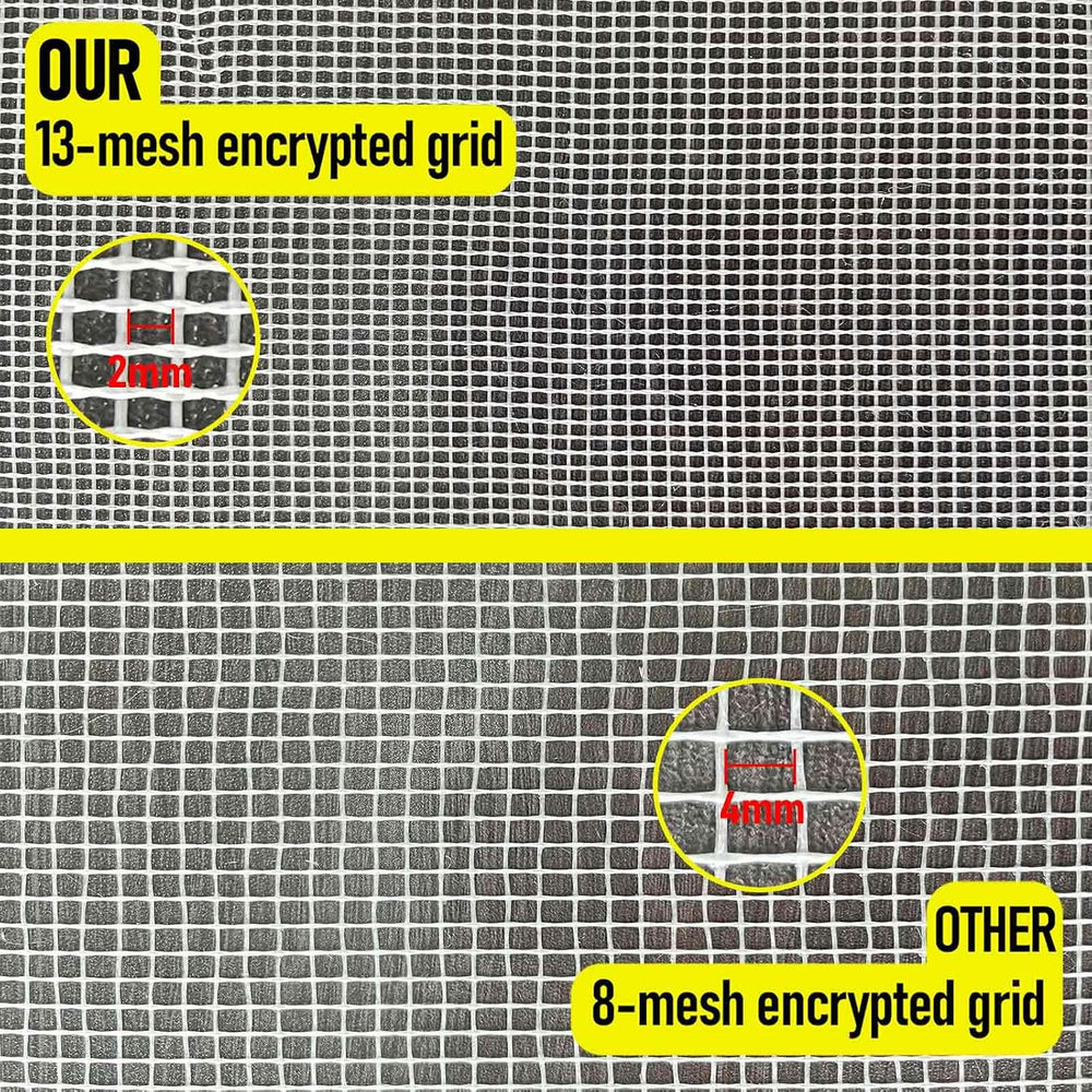 20" 100 Feet Drywall Joint Tape, Self-Adhesive Encrypted Fiberglass