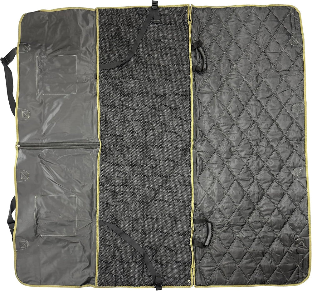 Jeep Vehicle Seat Protector for Dogs and Pets (Charcoal Black)
