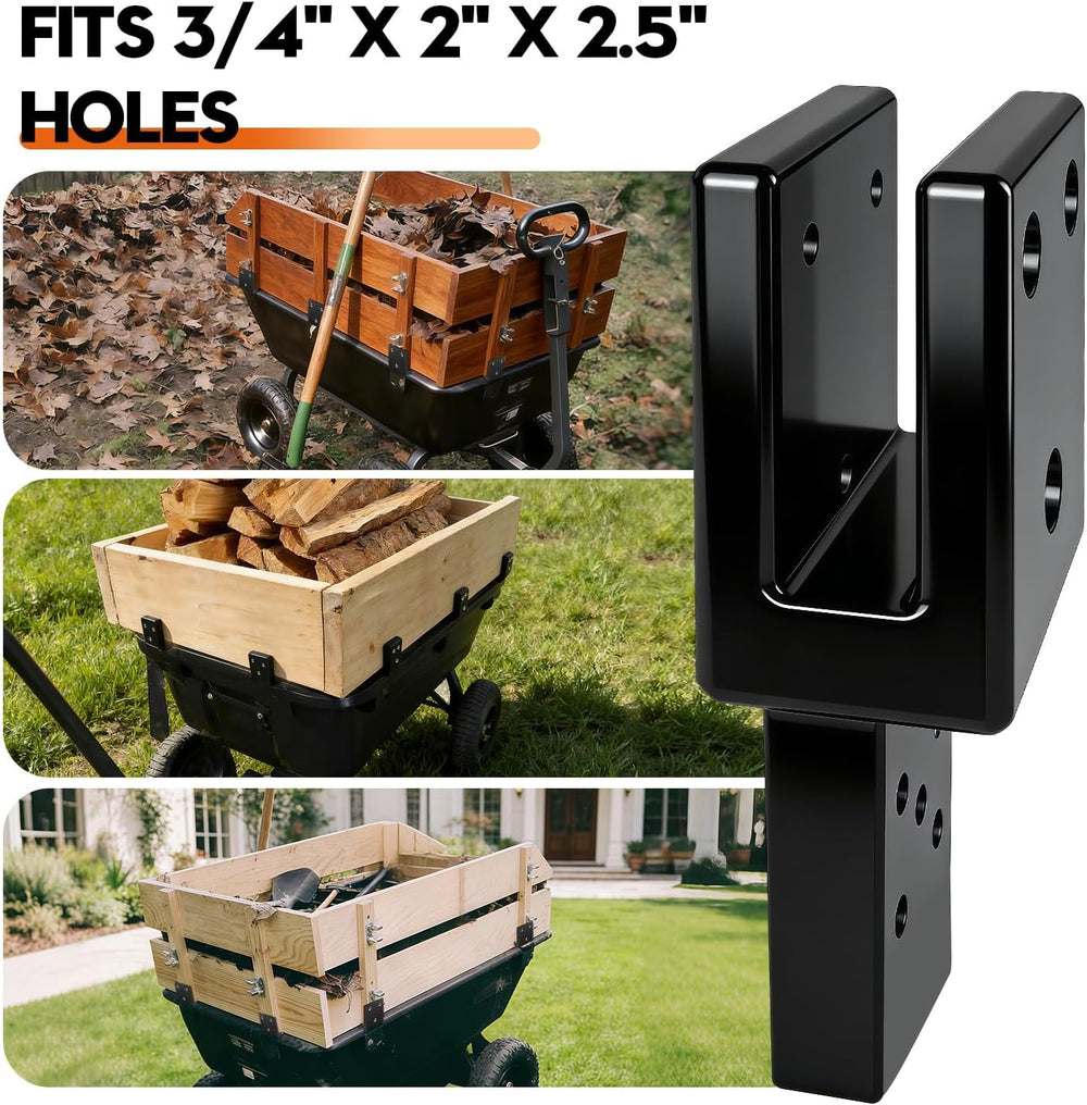 Garden Cart Sidewall Attachments for Gorilla Cart 7 and 12 cu/ft Models