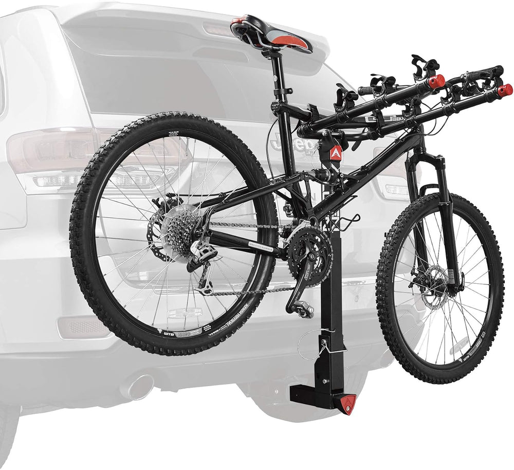 Allen Sports Deluxe Locking Quick Release 4-Bike Carrier for 2 Inch Hitch, Mo...