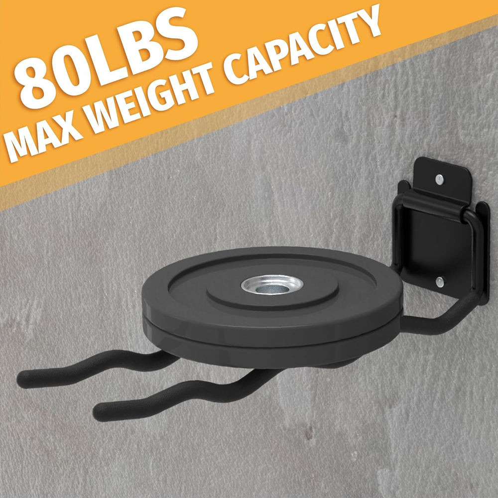 6 Pack 12" Wave Garage Hooks