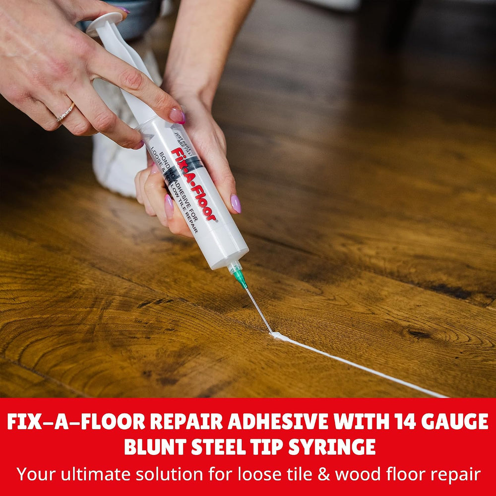 The Original Fix-A-Floor Loose Tile Repair Adhesive - Tile, Marble, Stone, Wo...