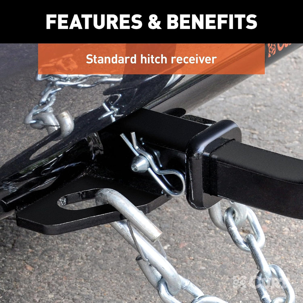 CURT 11422 Class 1 Trailer Hitch, 1-1/4-Inch Receiver, Select Volkswagen Golf...