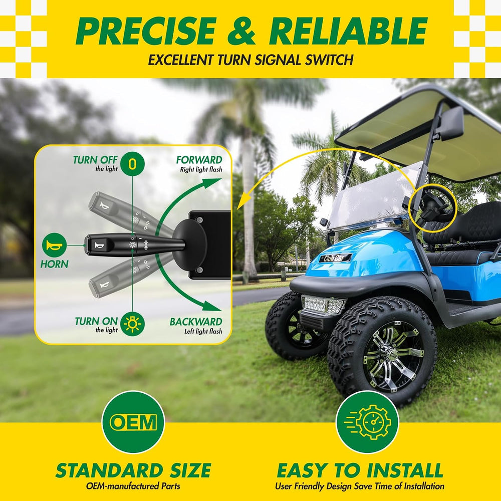 Deluxe Golf Cart Light Kit for Club Car Precedent Electric 2004-Up