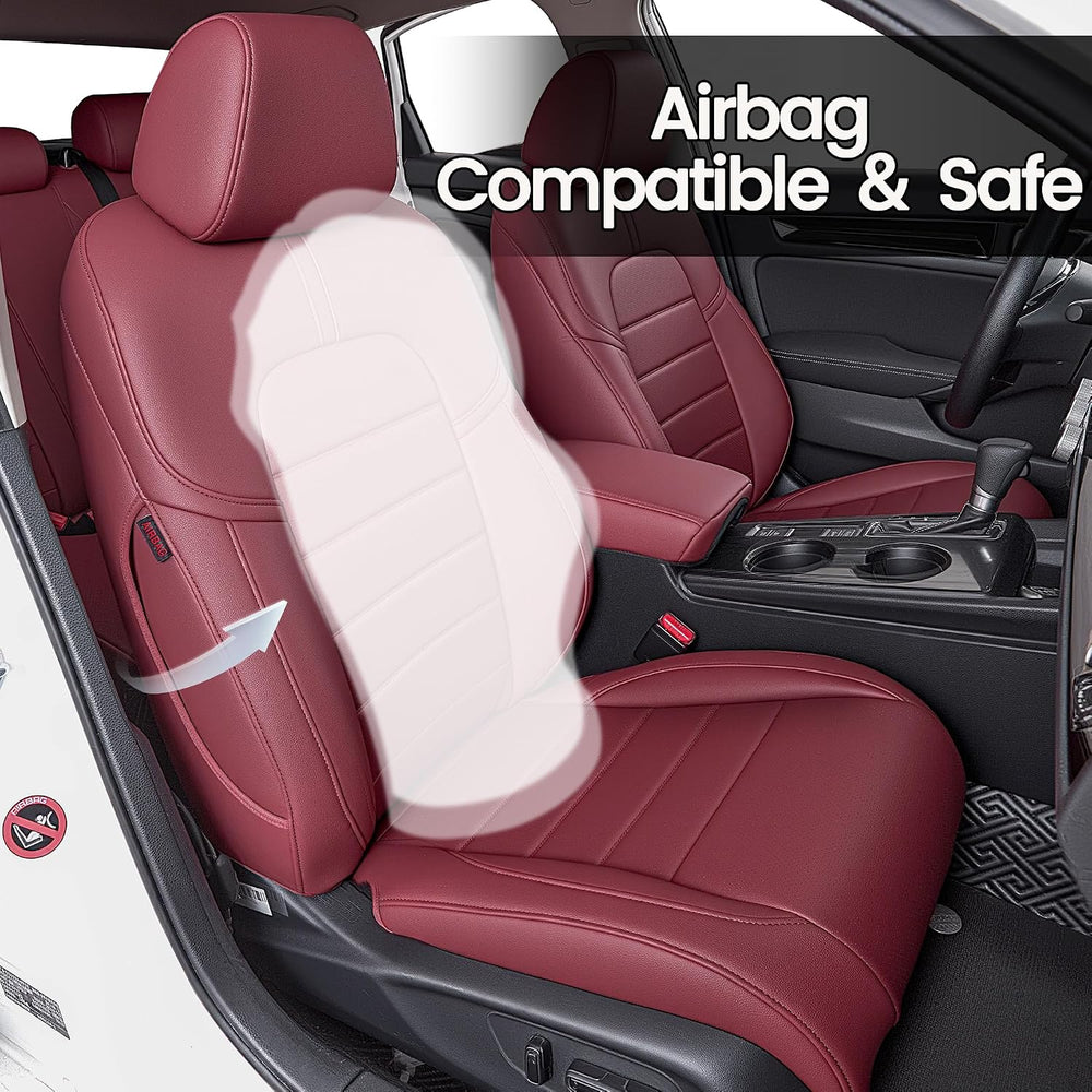 HKZ Custom Fit Civic Seat Cover Full Set for Honda Civic (Sedan 2022 2023 202...