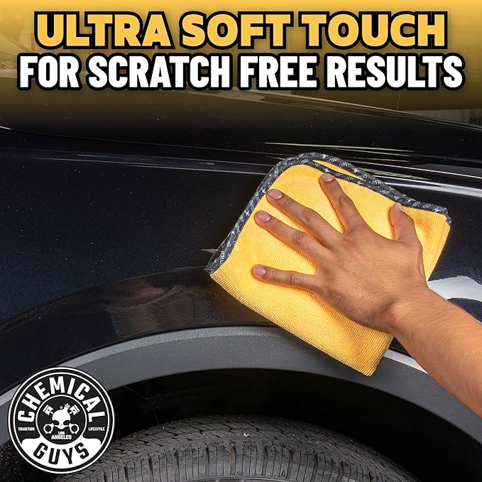 Chemical Guys MIC_506_12 Professional Grade Premium Microfiber Towels, Home (...