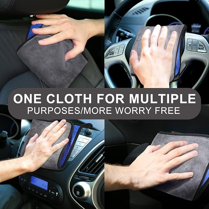Nuenen 20 Count Microfiber Cleaning Towels