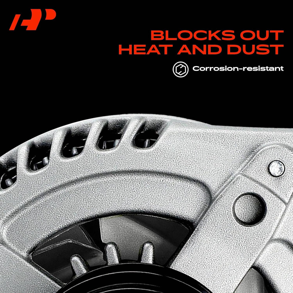 A-Premium Alternator, 12V 100A 6-Groove Clutch Pulley Clockwise