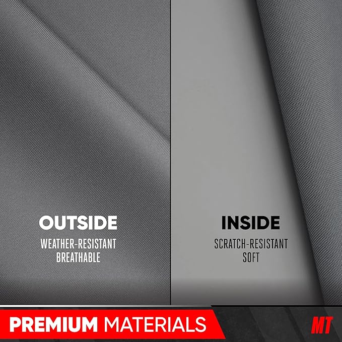 Motor Trend Breathable Lightweight Car Cover, Anti-Moisture Build-Up