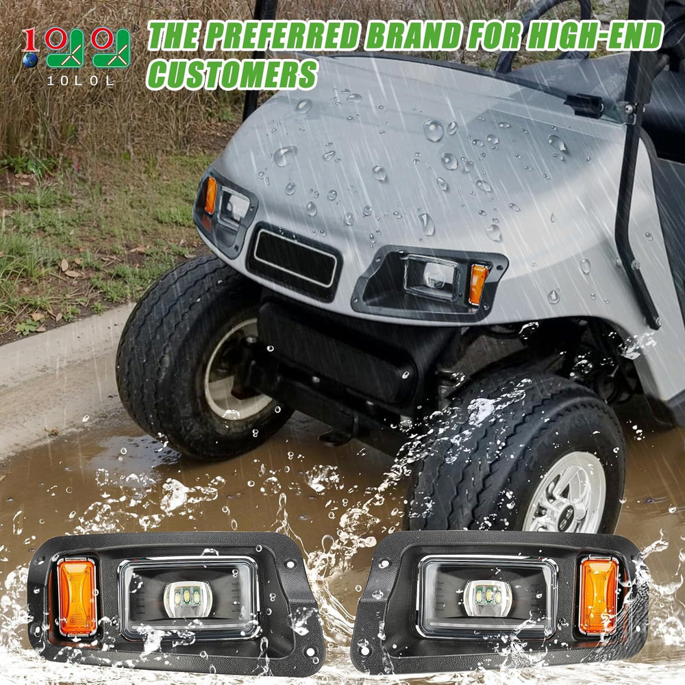 10L0L Golf Cart Deluxe Light Kit for EZGO TXT Freedom 12V-60V