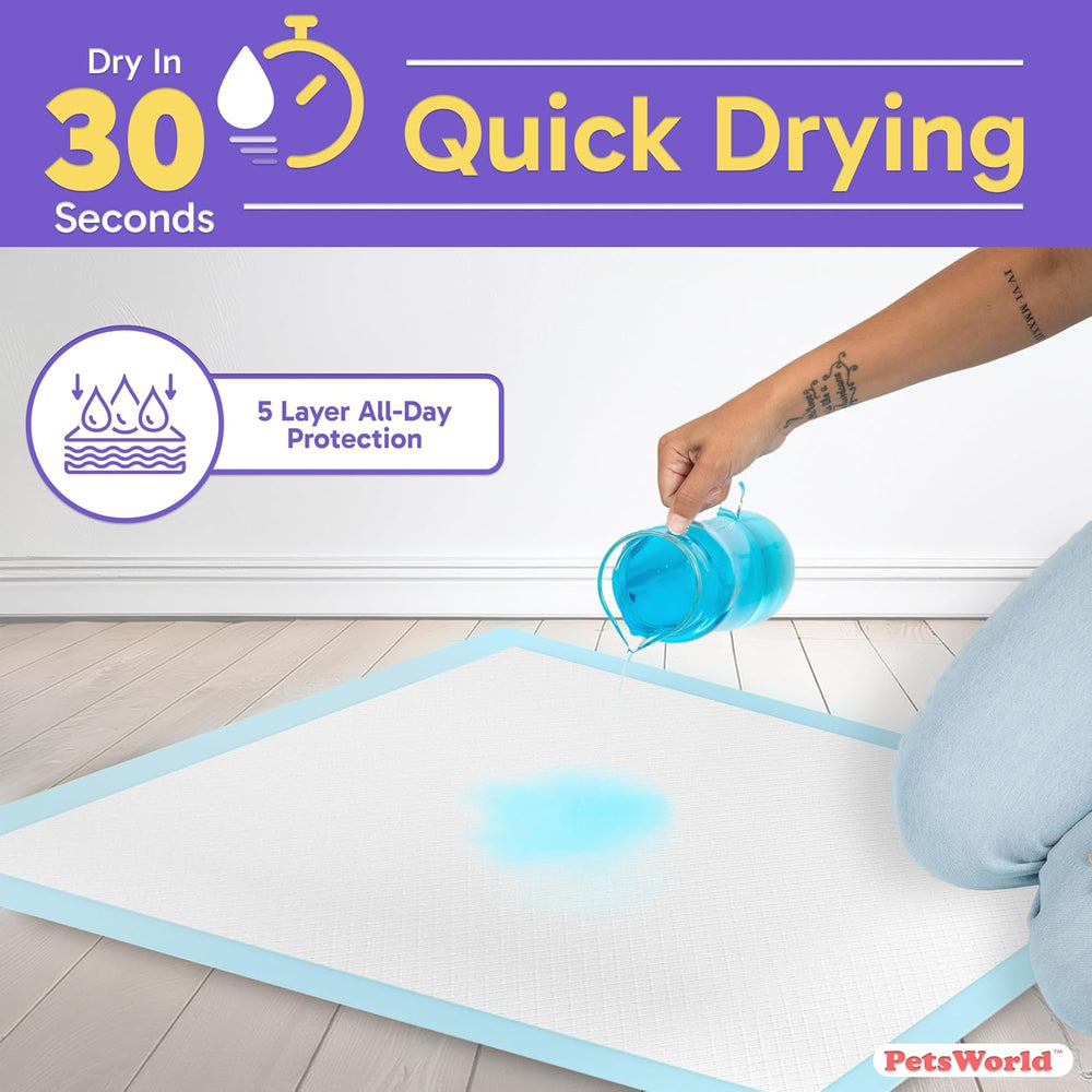 Pee Pads for Dogs 30x36 Fresh Scented | Dog Training Pads 50 Count
